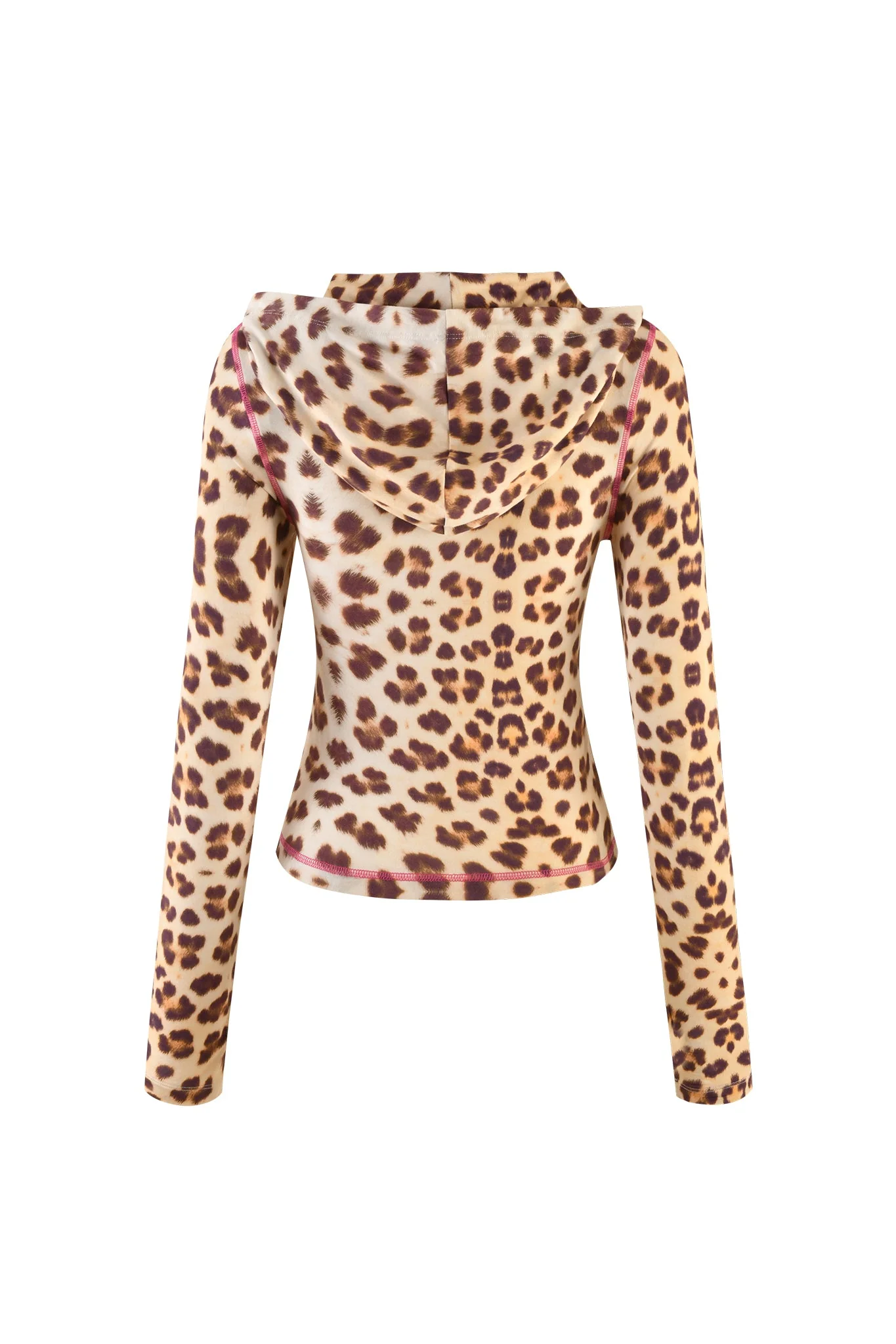 BLARE HOODIE - NEUTRAL : LEOPARD : WILD CARD - Image 6