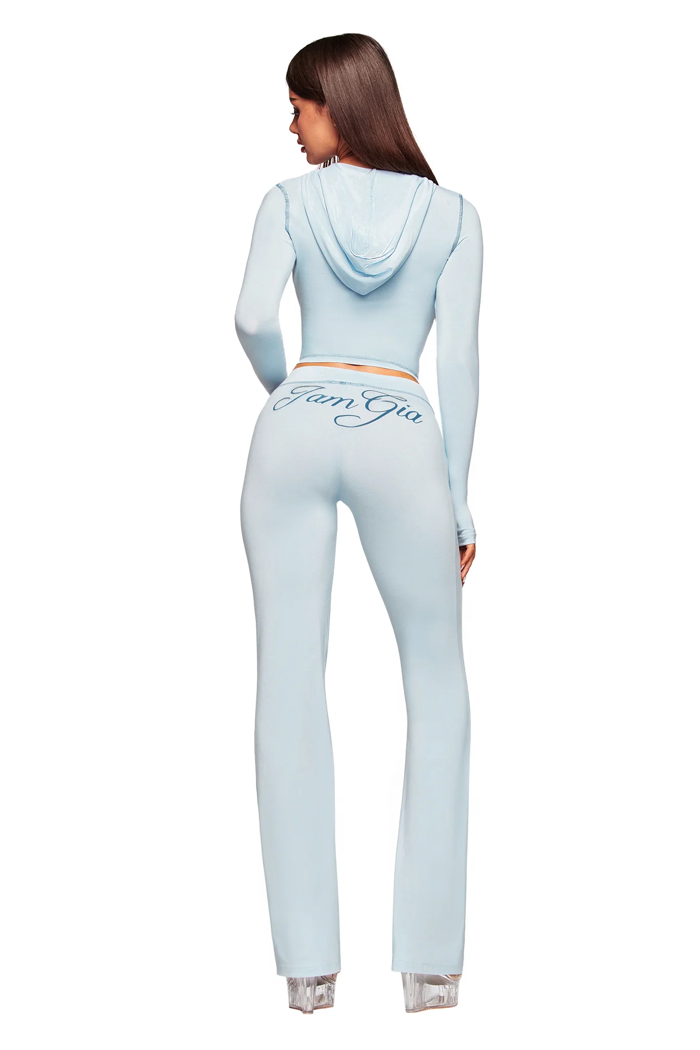 BLARE TRACKPANT - BLUE : BABY BLUE - Image 4