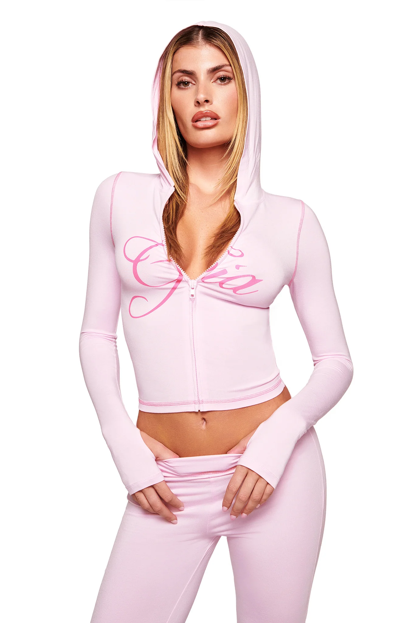 BLARE TRACKPANT - PINK : PASTEL PINK - Image 4