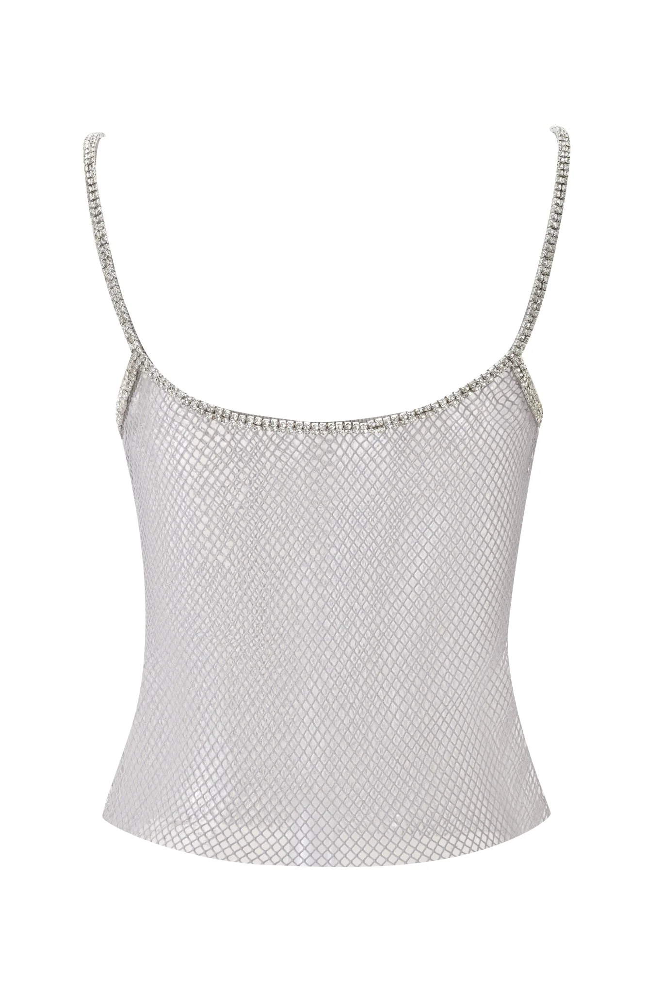 CIARA DIAMANTE TANK - SILVER - Image 8