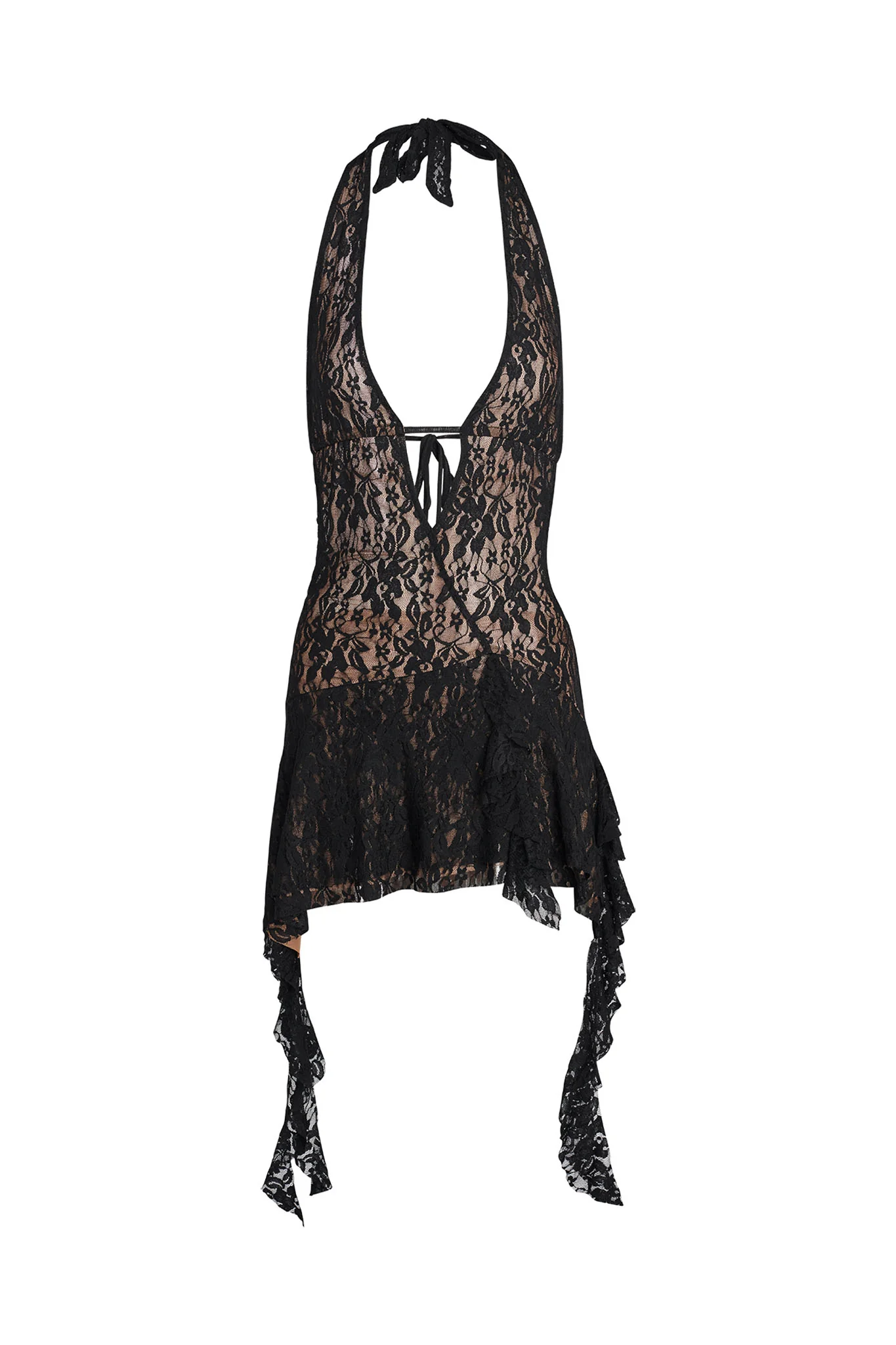 IRISIA LACE DRESS - BLACK - Image 7