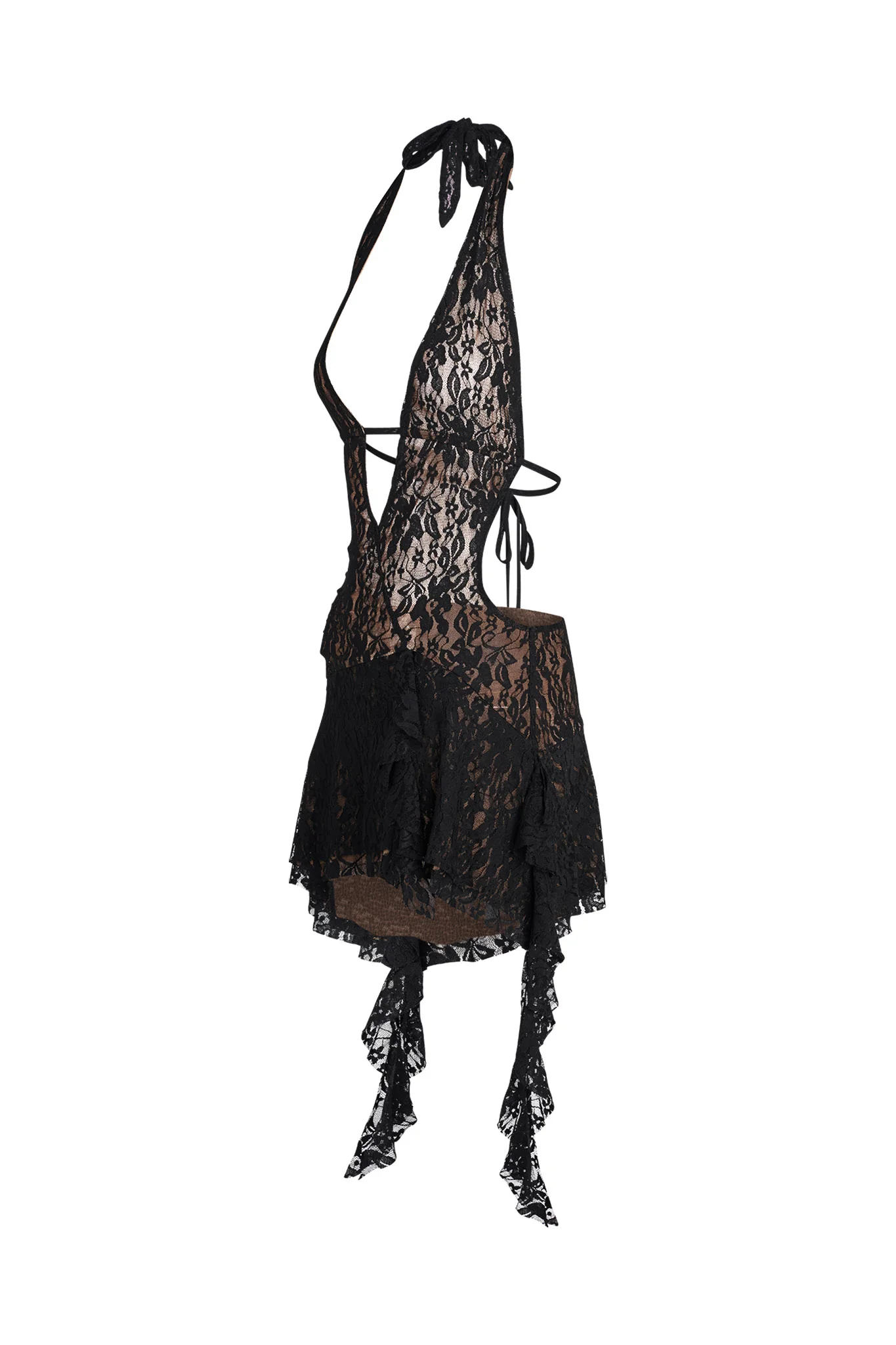 IRISIA LACE DRESS - BLACK - Image 8