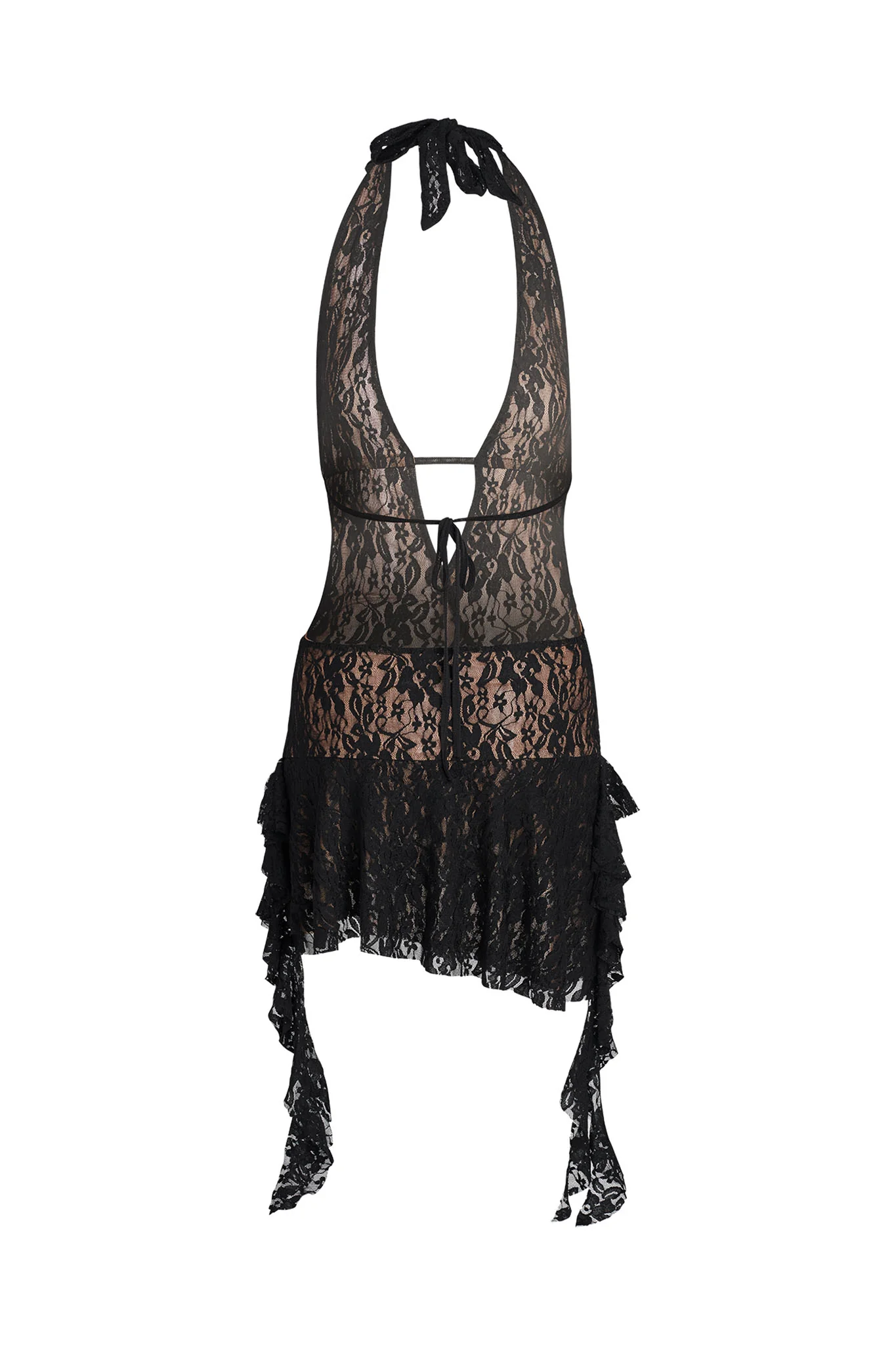 IRISIA LACE DRESS - BLACK - Image 9